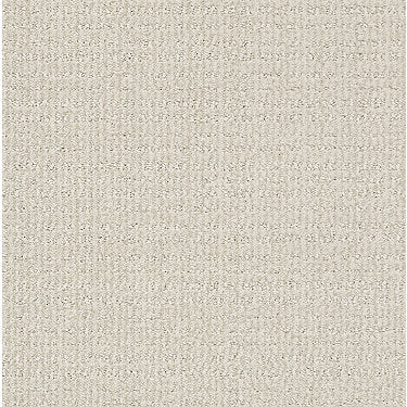 Sensible Now Residential Carpet by Shaw Floors in the color Alabaster. Sample of beiges carpet pattern and texture.