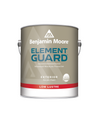 Benjamin Moore's Element Guard Exterior Low Lustre Paint with Advanced Moisture Protection. Available at John Boyle Decoarting Company in Connecticut.