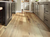 Exquisite Floorte Hardwood in the color natural hickory by Shaw flooring in a home, showing the finished look.