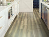 Exquisite Floorte Hardwood in the color riverbed by Shaw flooring in a home, showing the finished look.