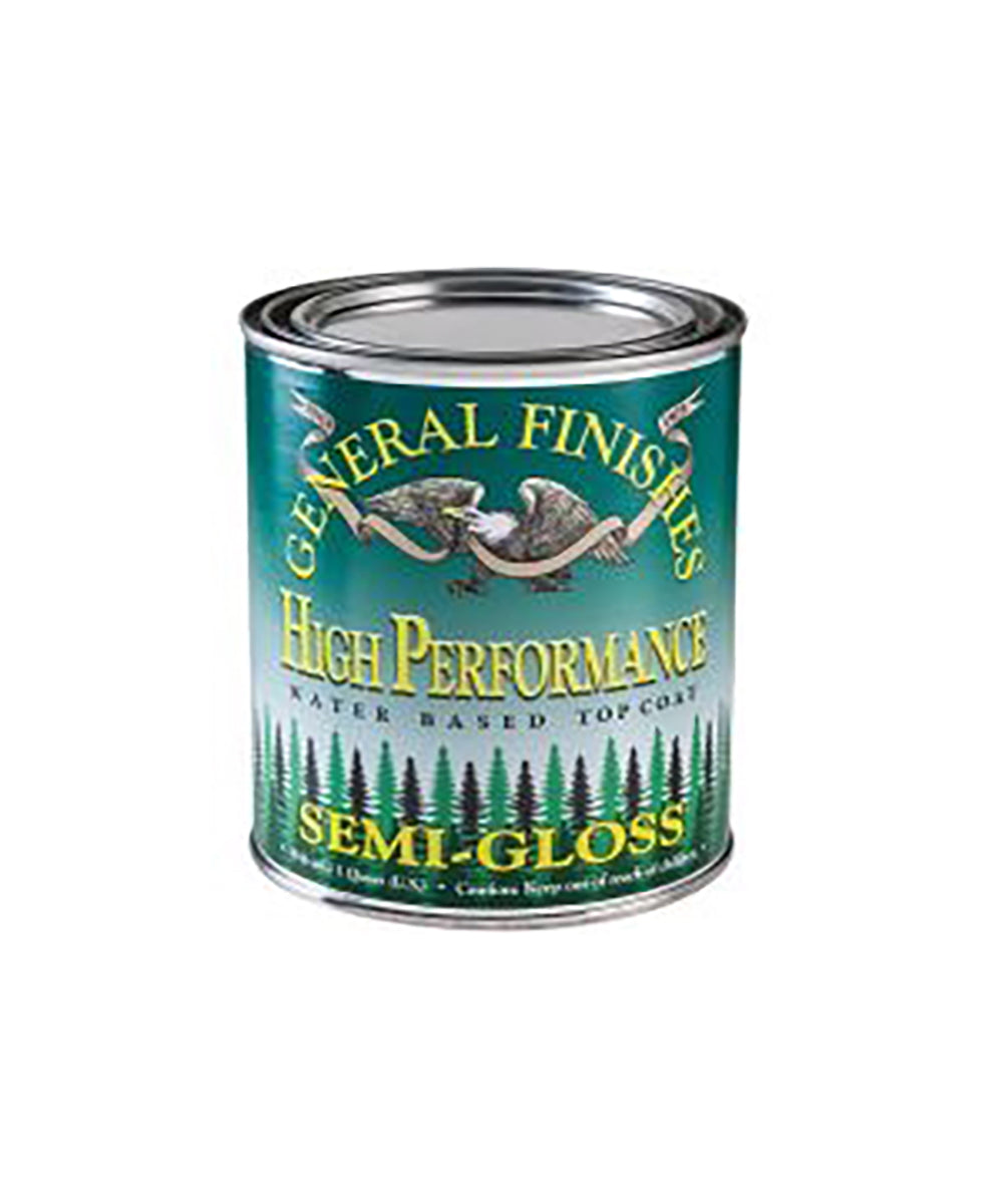 GENERAL FINISHES HIGH PERFORMANCE TOPCOAT. Available at John Boyle Decorating Centers in Connecticut