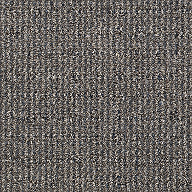 Kelsey Commercial Carpet by Philadelphia Commercial in the color Driftwood. Sample of browns carpet pattern and texture.