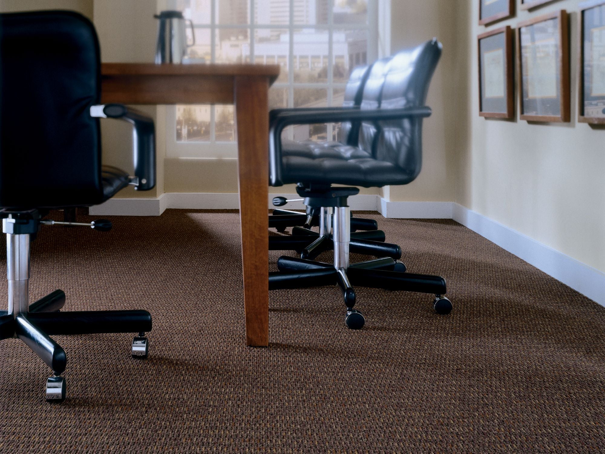 Jargon Commercial Carpet by Philadelphia Commercial in the color Isp. Image of greens carpet in a room.