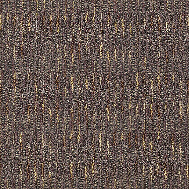 Jargon Commercial Carpet by Philadelphia Commercial in the color Hyperlink. Sample of browns carpet pattern and texture.