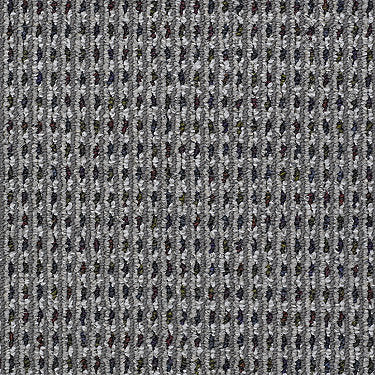 Functional Commercial Carpet by Philadelphia Commercial in the color Operative. Sample of grays carpet pattern and texture.