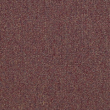 Dividend 28 Unitary Commercial Carpet by Philadelphia Commercial in the color Fixed Rate. Sample of reds carpet pattern and texture.