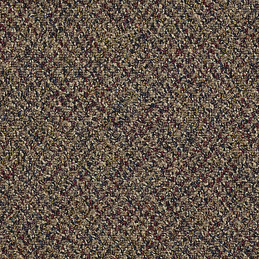 Change In Attitude Broadloom Commercial Carpet by Philadelphia Commercial in the color Play It Cool. Sample of browns carpet pattern and texture.