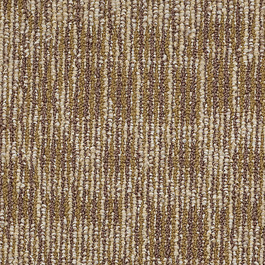 Chain Reaction Commercial Carpet by Philadelphia Commercial in the color Echo. Sample of golds carpet pattern and texture.