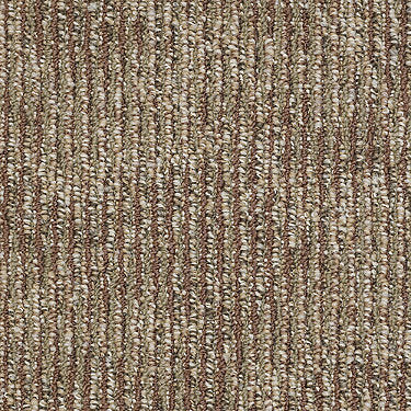 Ripple Effect Commercial Carpet by Philadelphia Commercial in the color Compound Interest. Sample of beiges carpet pattern and texture.