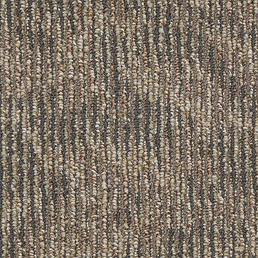 Ripple Effect Commercial Carpet by Philadelphia Commercial in the color Pay It Forward. Sample of beiges carpet pattern and texture.