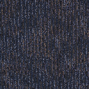 Ripple Effect Commercial Carpet by Philadelphia Commercial in the color Melt Down. Sample of blues carpet pattern and texture.