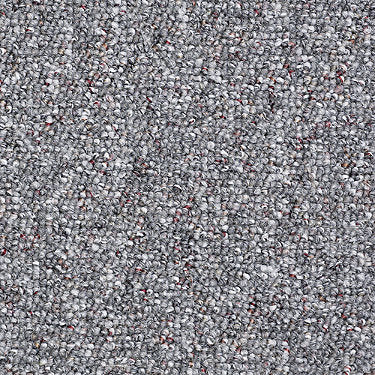 Chart Topper Ii 15' Commercial Carpet by Philadelphia Commercial in the color Stainless. Sample of grays carpet pattern and texture.