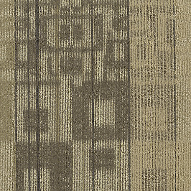 Intermix Commercial Carpet by Philadelphia Commercial in the color Emulsify. Sample of greens carpet pattern and texture.