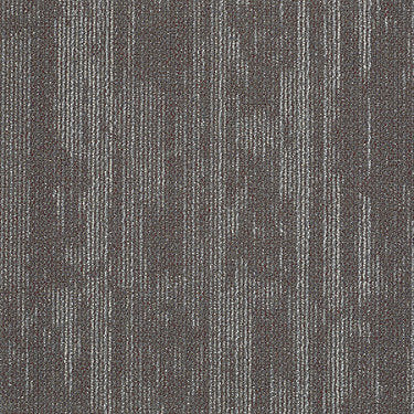 Rendered Bark Commercial Carpet by Philadelphia Commercial in the color Ethereal Ash. Sample of grays carpet pattern and texture.