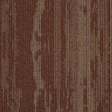 Rendered Bark Commercial Carpet by Philadelphia Commercial in the color Brazen Burl. Sample of oranges carpet pattern and texture.