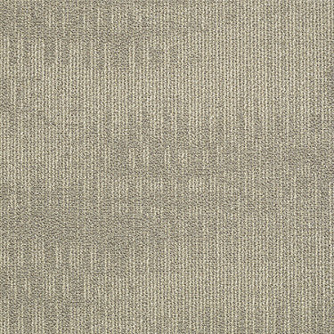 Rendered Lines Commercial Carpet by Philadelphia Commercial in the color Moon Beam. Sample of beiges carpet pattern and texture.