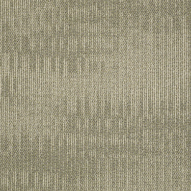 Rendered Lines Commercial Carpet by Philadelphia Commercial in the color Harmony Sage. Sample of greens carpet pattern and texture.