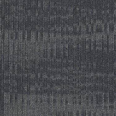 Rendered Lines Commercial Carpet by Philadelphia Commercial in the color Majestic Midnight. Sample of blues carpet pattern and texture.