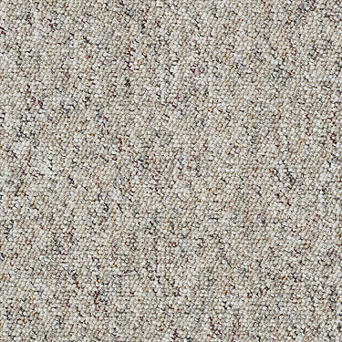 Chart Topper 12' Commercial Carpet by Philadelphia Commercial in the color Marching Band. Sample of browns carpet pattern and texture.