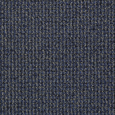 World Wide Commercial Carpet by Philadelphia Commercial in the color Venice. Sample of blues carpet pattern and texture.