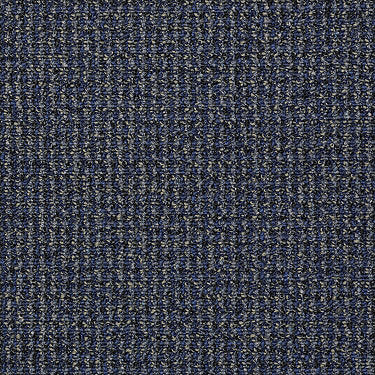 World Wide Commercial Carpet by Philadelphia Commercial in the color Venice. Sample of blues carpet pattern and texture.