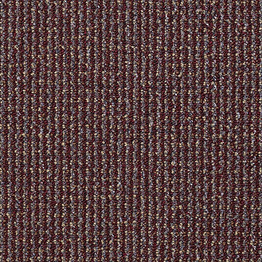 World Wide Commercial Carpet by Philadelphia Commercial in the color Amsterdam. Sample of reds carpet pattern and texture.