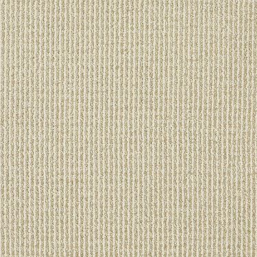Baywood Ave. Residential Carpet by Anderson Tuftex in the color Buttermilk. Sample of beiges carpet pattern and texture.