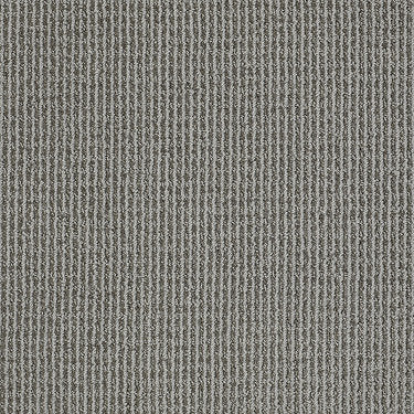 Baywood Ave. Residential Carpet by Anderson Tuftex in the color Silver Charm. Sample of grays carpet pattern and texture.